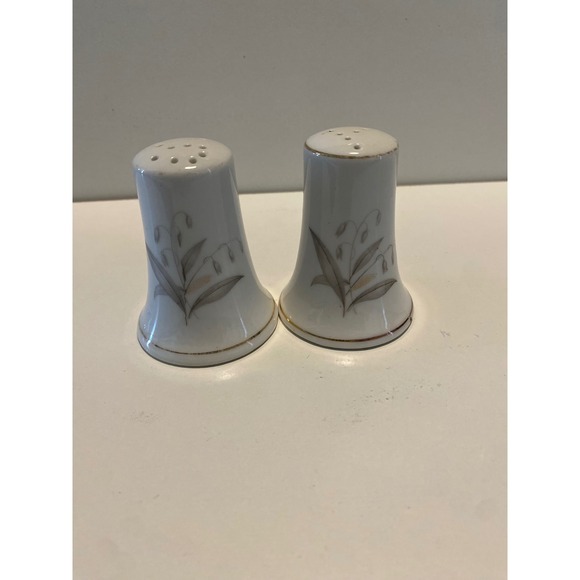 Kaysons Fine China Golden Rhapsody Salt and Pepper Shakers Set Japan - Picture 1 of 9